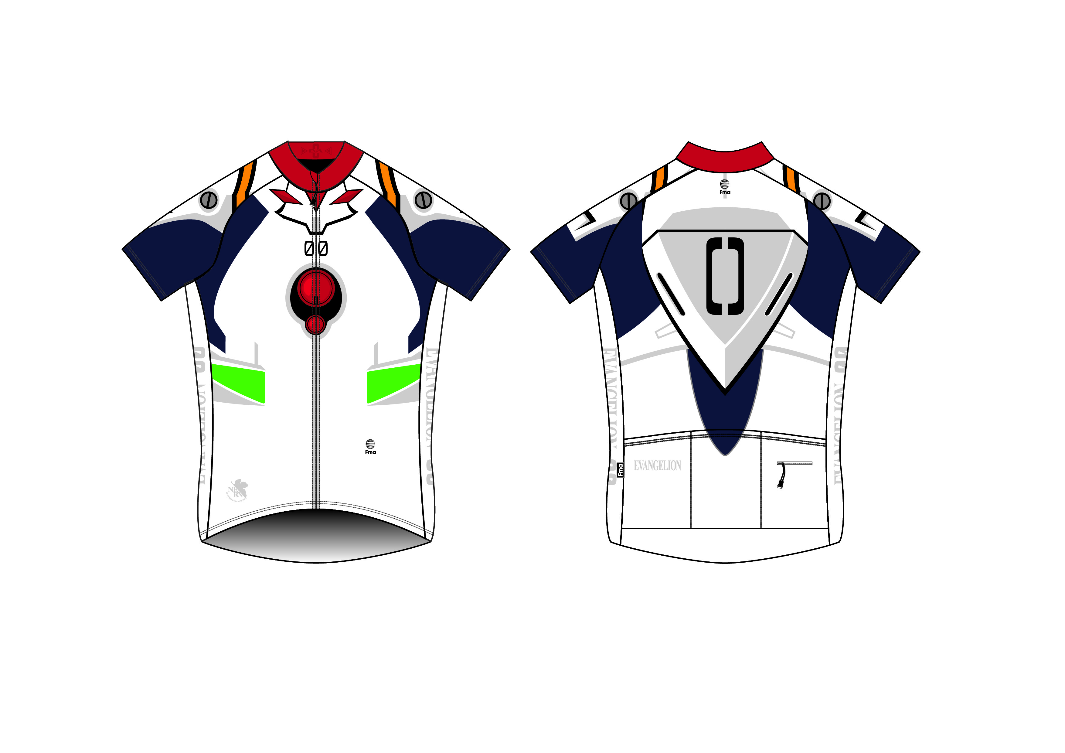 サンボルト「エヴァンゲリオン半袖サイクルジャージ」新登場